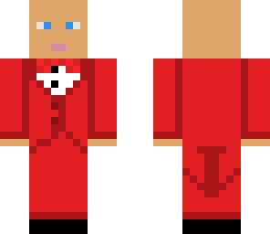 red suit