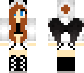 angelic panda girl