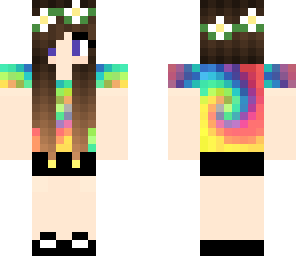 tie dye girl
