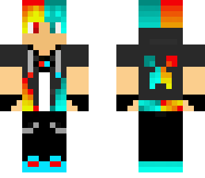 awesome fire ice boy