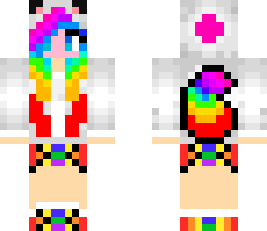 rainbow girl