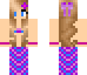 pink mermaid