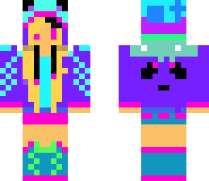 fun panda girl