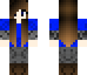 blue girl