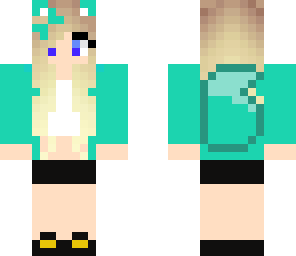 blonde wolf girl
