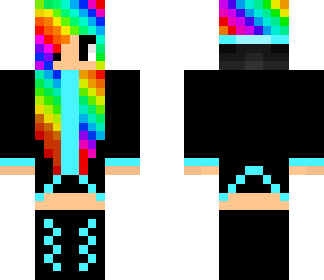 rainbow girl