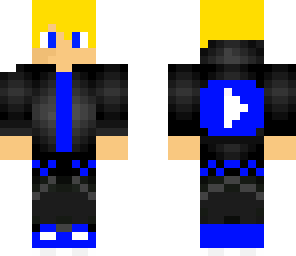 blue youtuber