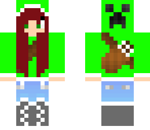 green hunter girl