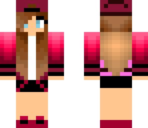 pink skateboard girl