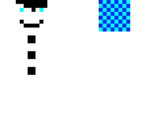 hooded snowman