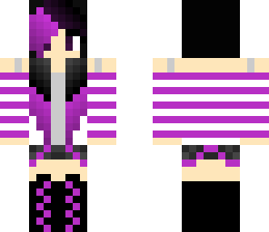 purple girl