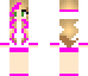 magenta hoodie girl