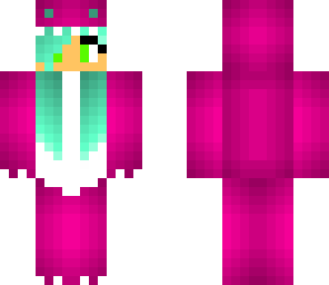 pink dino girl
