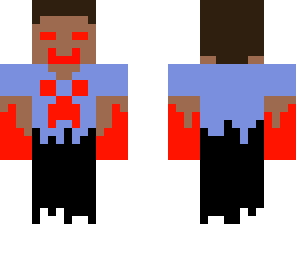 herobrine's ghost with headphones