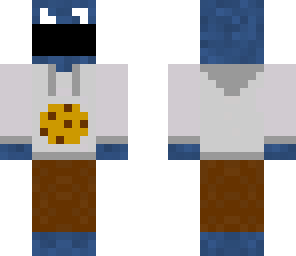cookie monster wearing hoodie