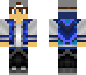 teenage boy blue