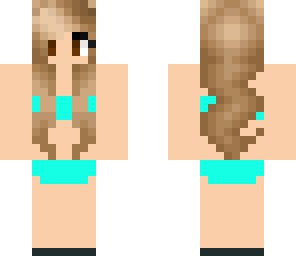 blue bikini