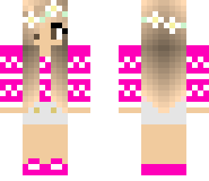 neon pink winter skin