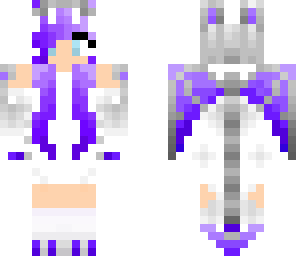 purple dragon girl
