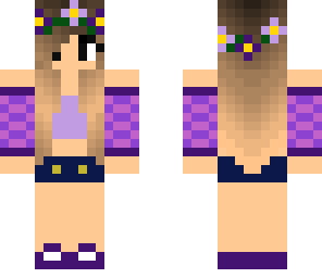 purple girl
