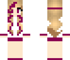 dark pink hoodie girl