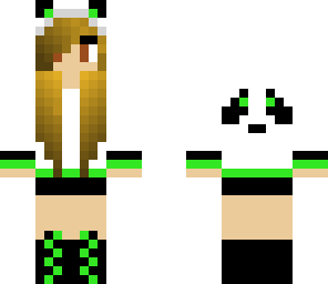 green panda