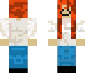 cute red-headed girl
