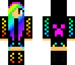 rainbow girl