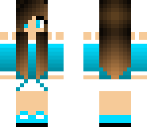 blue girl