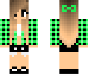 light green girl