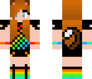 edited rainbow cat