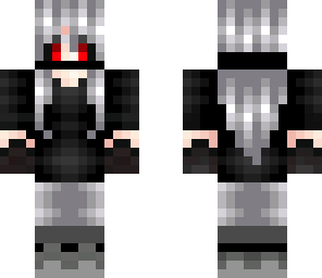 Girl Kaneki Tokyo Ghoul Minecraft Skins