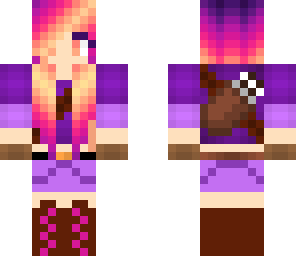 sunset girl