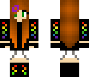 rainbow girl