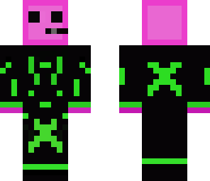 pink purple slime with headset