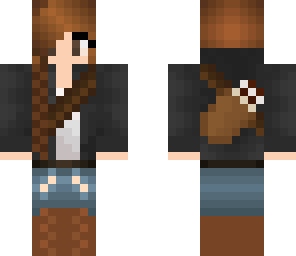 brown haired katniss