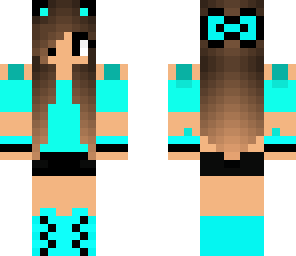 blue girl