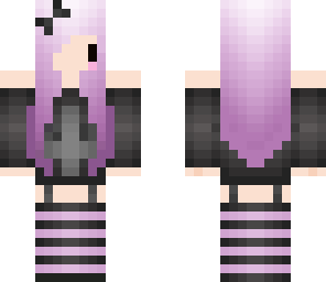 pastel goth chibi