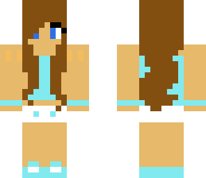 blue girl