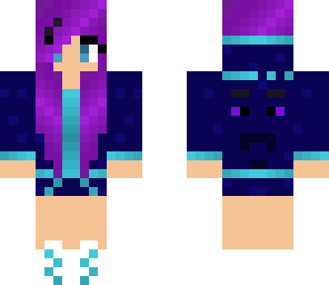 purple dragon girl
