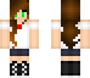 casual girl - with bangs