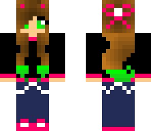 cat gir with