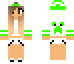 white neon girl