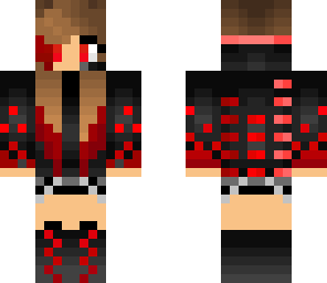 red gamer girl