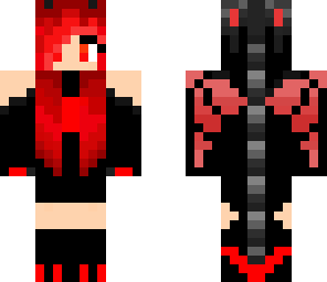 fire enderdragon girl