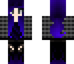 dark purple devil girl