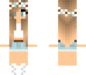 cute basic white skin