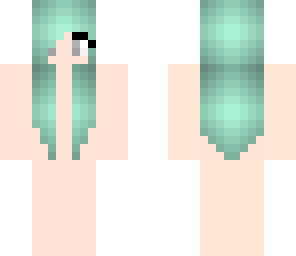 blue green hair base