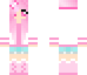 cotton candy skin