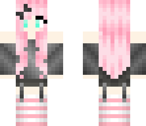 kawaii pink hair